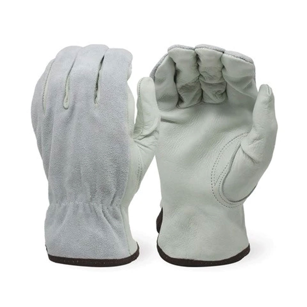 Flex Grip Leather Work Gloves