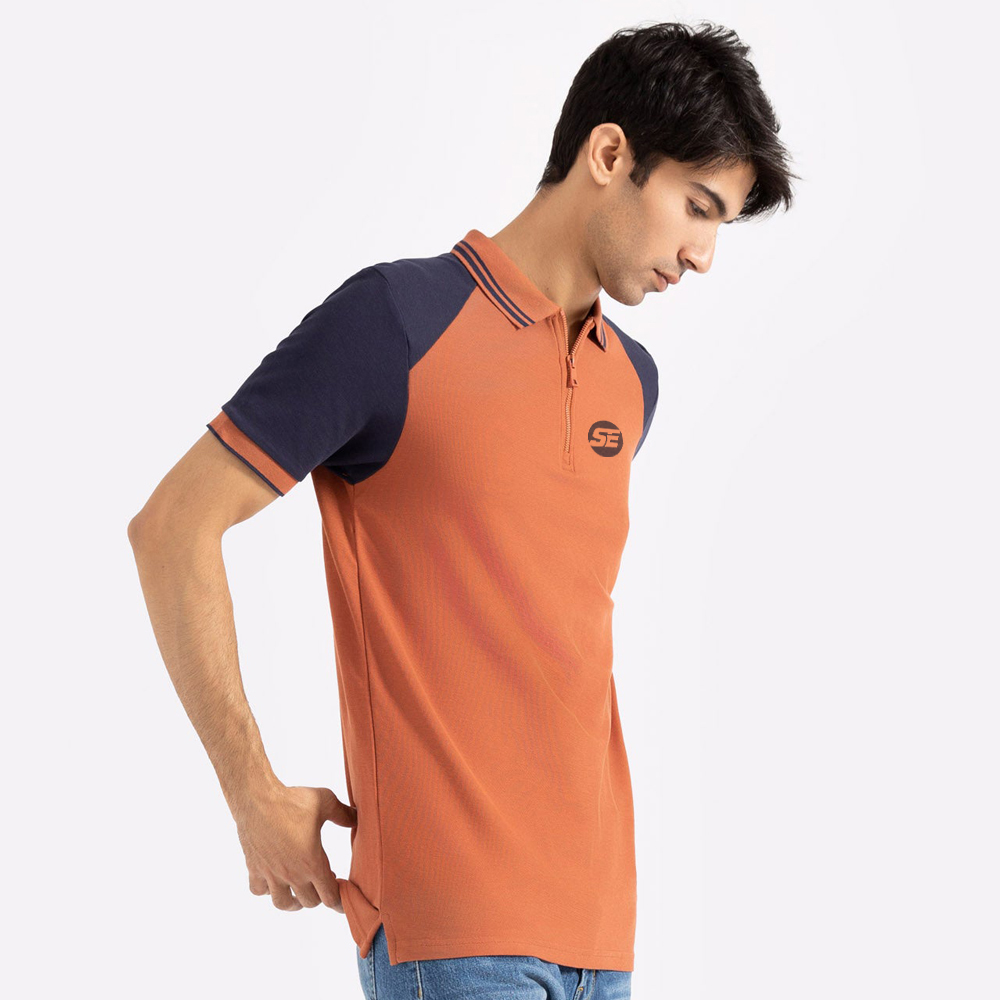 Sporty Chic Trendy Polo Shirt