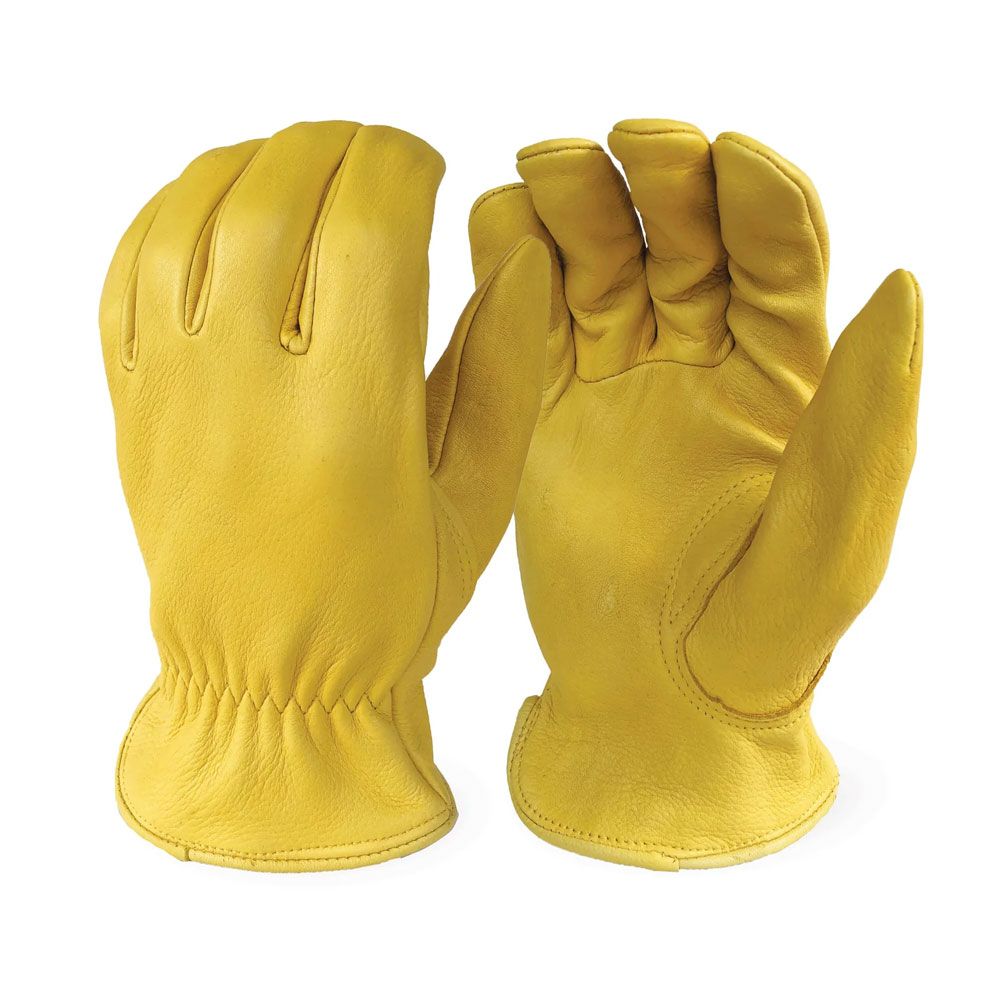 Flex Grip Leather Work Gloves